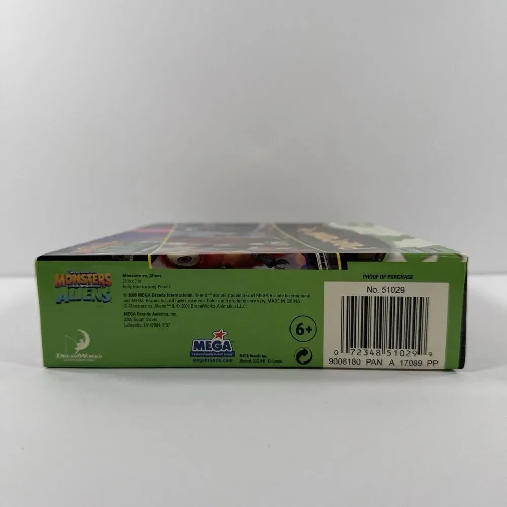 Monsters vs Aliens Panoramas Jr Jigsaw Mega Puzzle 150 Pieces Factory Sealed New